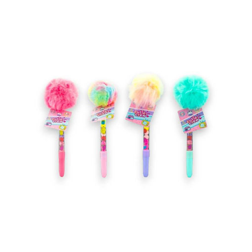 Picture of CUTIE CREW CRYSTAL POM POM PEN
